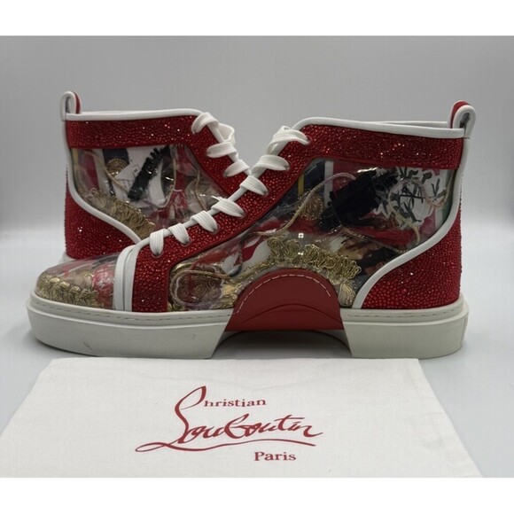 Authentic Christian Louboutin High-Top Trash Sneakers Mens Size 44.5 EU 11.5 US main image 11